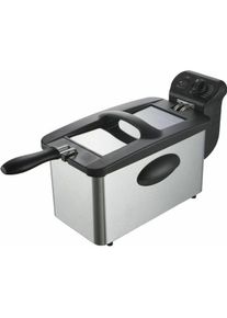 Continental Edison Heissluftfritteuse Grau 2000 W 3 L, Fritteuse