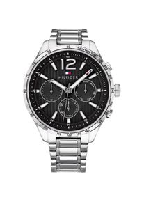 Tommy Hilfiger, Armbanduhr, Gavin, Silber, (Analoguhr, 44 mm)