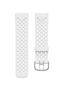 FITBIT Charge 5 Sportarmband (Silikon), Uhrenarmband, Weiss