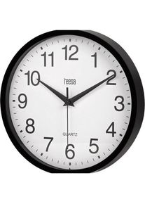 Teesa, Wanduhr, Laikrodis ścienny 25 cm juoda (25 cm)