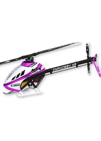 OMP Hobby Helikopter M5 Nebula-Pink Bausatz und Rotorblätter