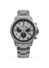 Louis XVI, Armbanduhr, LXVI1097 Palais Royale Arabic Chronograph Herrenuhr 43mm 10ATM, Silber, (Chronograph, 43 mm)