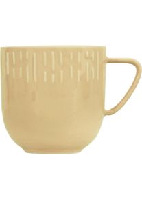 Aida Life in Colour - Confetti - Mustard mug w/relief porcelain (13381), Tasse, Gelb