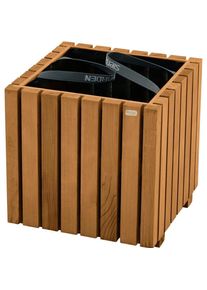 siena GARDEN, Hochbeet, Oskar Pflanzkasten 40x40x40cm, kesseldruckimprägniert braun