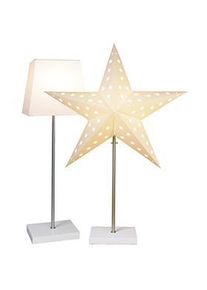 SCHARNBERGER+HASENBEIN, Gartenbeleuchtung, Standleuchte „Combi-Pack“ Farbe: creme (E14)