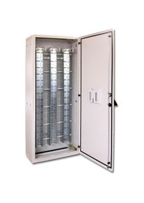 Cobinet 2051 012 StandverteilerschrankSVL 3000 m.Montagekanal, Telefon, Grau