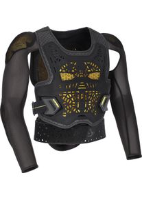 Acerbis Plasma 2.0, protector jacket unisex , color: Black/Neon-Yellow , size: S/M