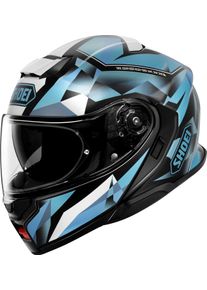 Shoei Neotec 3 Fragments, flip up helmet , color: Blue/Black/White , size: S
