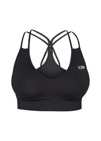 ICANIWILL Sutien sport 'Define Seamless' Femei negru, Mărimea S