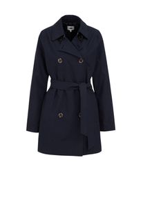 WE Fashion Kvinnor Övergångskappa marinblå Storlek XS