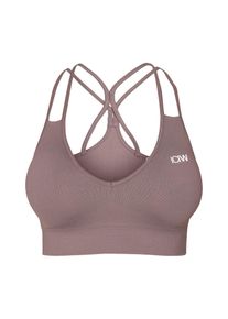 ICANIWILL, Damer, Sports-BH 'Define Seamless', Choko, Størrelse XL