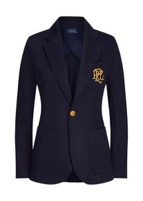 Polo Ralph Lauren, Damer, Blazer 'ACTIVE', Navy / Gylden Gul, St&oslash;rrelse 4