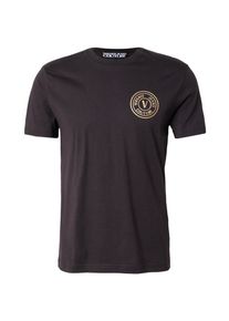 Versace Jeans Couture, Mænd, Bluser & t-shirts, Guld / Sort, Størrelse XXL