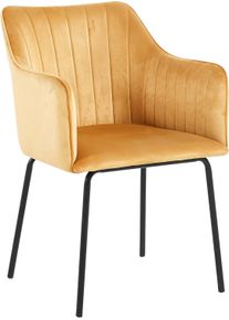 Vcm Esszimmerstuhl »1er Esszimmerstuhl Küchenstuhl Armlehne Valia« () in braun