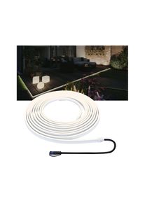 Paulmann LED Gartenstrahler »Plug & Shine Stripe Smooth Einzelstripe IP68 3000K Weiß« 1 Stk. Warmweiß in weiß, Größe Höhe: 1,75 cm