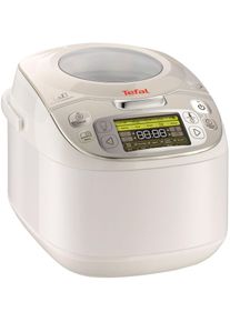 Tefal Multikocher »45in1 RK8121« 45 automatische Kochprogramme, verzögerter Start, 5L Kapazität in weiß