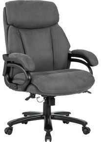 Duo Collection Chefsessel »Ennio« () Federkern in grau, Größe B/H/T: 72 cm x 116 cm x 72 cm