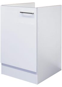 Flex-Well Spülenschrank »Kopenhagen« (B x H x T) 50 x 82 x 57 cm in weiß, Größe B/H/T: 50 cm x 82 cm x 57 cm