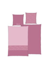 Bench. Wendebettwäsche »Baumwoll-Renforcé« 2 Stk. tlg. in pink, Größe B/L: 70 cm x 90 cm