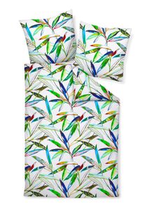 Janine Bettbezug »Bettwäsche MODERN ART S 1er Pack« in bunt, Größe B/L: 135 cm x 200 cm