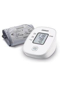 Omron Blutdruckmessgerät »X2 Basic« klinisch validierte Genauigkeit mit nur einem Knopfdruck in weiß