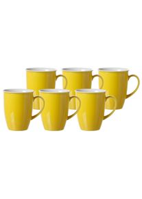 Ritzenhoff & Breker Ritzenhoff & Breker Becher »Kaffeebecher Doppio 320 ml 6er Set« in gelb