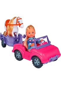 Simba Minipuppe »Evi Love Horse Trailer« in bunt