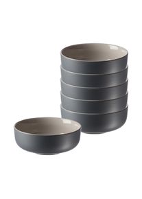 Ritzenhoff & Breker Ritzenhoff & Breker Schale »Müslischalen Jasper ø 14.0 cm 6er Set« in grau