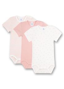 Sanetta Mädchen Body »Strampler 3er Pack« in rosa, Größe N-Gr