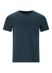 Endurance Herren Abdon Melange S/S Tee blau