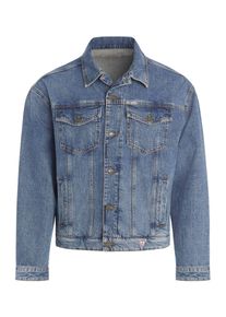 Guess Jeans, Mænd, Overgangsjakke, Blue Denim, Størrelse XL