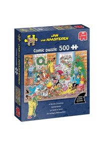 Jumbo Jan van Haasteren Jigsaw Puzzle - Christmas Fever - 500 pcs. Boden