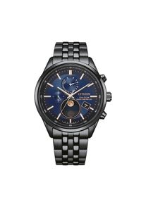 Citizen , Jungen,Damen , Funkuhr &raquo;Funkuhren Mondphase&laquo; , schwarz, blau , Schwarze Eleganz, grenzenlose Pr&auml;zision - diese Citizen Eco-Drive Uhr mit...