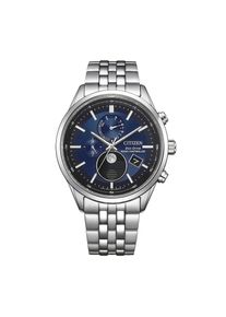 Citizen , Jungen,Damen , Funkuhr &raquo;Funkuhren Mondphase&laquo; , silberfarben, blau , Pr&auml;zision und Stil vereint - diese Citizen Eco-Drive mit...
