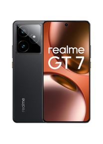REALME, Smartphone &raquo;GT7 256GB&laquo; IceSense Black, IceSense Black, IP64 Staub- und Wasserschutz