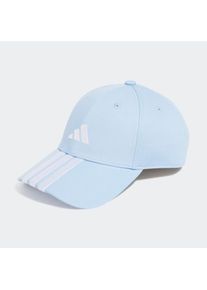 adidas Performance , Damen , Baseball Cap »BBALL 3S CAP NL« , Glow Blue / White , Diese sportliche 3-Streifen Kappe ist teilweise aus einem Mix aus...