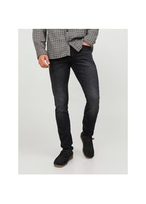 Jack & Jones Jack & Jones, Herren, Slim-fit-Jeans &raquo;JJIGLENN JJICON JJ 619 50SPS NOOS&laquo; mit Five-Pocket-Design, black-denim, L&auml;nge 30, 29 -L&auml;nge 30, black-denim, 