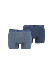 Head , Herren,Jungen,Damen,Jugendliche , Boxershorts »BASIC BOXER 2P«, mit elastischem Logobund , blue-heaven , M , M , Herren-Pants von Head