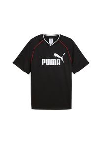 Puma , Herren , T-Shirt »ESS FOOTBALL JERSEY« , Puma Black , M , M , Relaxed Fit