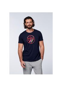 Chiemsee , T-Shirt , Night Sky , M (48/50) , M (48/50) , Chiemsee Herren-Shirt im Label- und Surf-Look