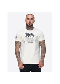 Lonsdale , T-Shirt »HAZELHURST«, 1 Stk. , Beige/Black , 3XL , 3XL , T-Shirt von Lonsdale