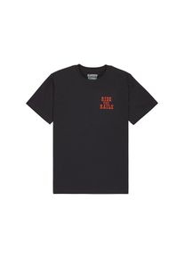 Element, Herren, T-Shirt &raquo;Timber Guard Dogs&laquo;, Off Black, 8(125-130cm), Off Black, Conscious by Nature: Baumwolle