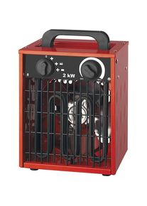 Industrie-Heizlüfter, 2000 W, LxBxH 180 x 198 x 285 mm