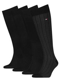 Tommy Hilfiger Kneehigh 4P Tin Giftbox M - lange Socken - Herren
