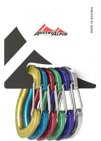 AustriAlpin Micro Color Set 6 Stück - Karabiner Set