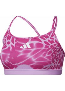 Adidas Aeroreact Training 3 Stripes W - Sport-BH leichter Halt - Damen