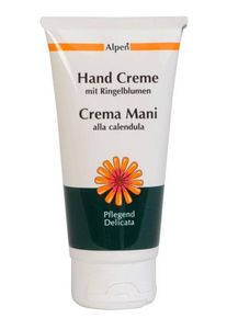Alpen Handcreme mit Ringelblumen und Honig