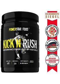 Powerstar Food KICK`N ́RUSH Booster, 600 g Dose, Wild Berry