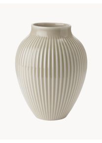 Stelton Vase Knabstrup af Knabstrup Keramik Beige Ø 14 x H 20 cm