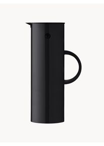 Stelton Thermal Carafe EM77, 1 L Black High-grade steel, Metal 1 L